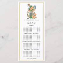 Bakkerij Banketbakker Aquarel Bakbenodigdheden Men