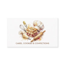 Bakkerij Banketbakker Aquarel Goud Bakken Catering