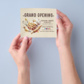 Bakkerij Banketbakker Bakken Catering Grootse Open Flyer (Hand)