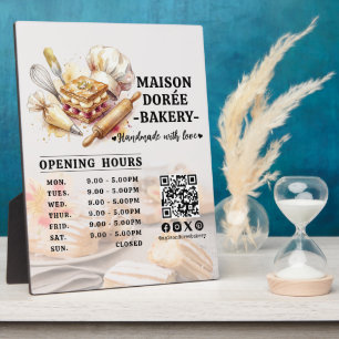 Bakkerij Banketbakker Bakken Catering Openingstijd Fotoplaat