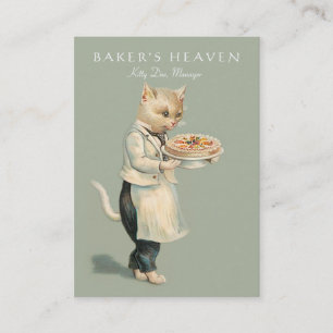 Bakkerij, banketbakker, bakker, restaurant, catera visitekaartje