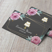 Bakkerij banketbakker Bloem & Bijen Geometrisch gr Visitekaartje