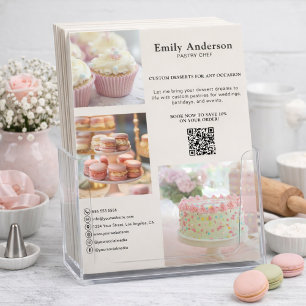 Bakkerij Banketbakker Diensten Promotioneel Flyer