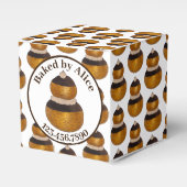 Bakkerij banketbakker Patisserie Religieuse Choux  Bedankdoosjes (Voorkant Zijde)