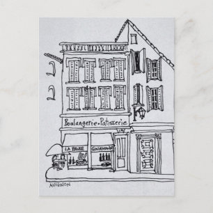 Bakkerij Banketbakkerij, Avignon Briefkaart