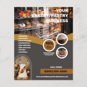 Bakkerij / Banketbakkerij Flyer