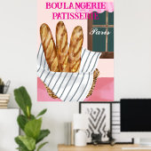 Bakkerij Banketbakkerij  Poster (Thuiskantoor)