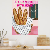Bakkerij Banketbakkerij  Poster (Keuken)