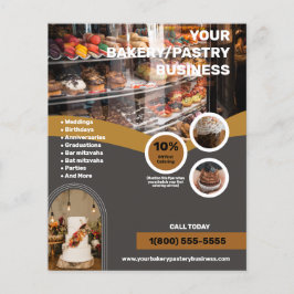 Bakkerij/banketbakkersindustrie Flyer