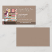 Bakkerij/banketbakkerswinkel 3 Visitekaartje (Voorkant / Achterkant)