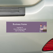 Bakkerij/banketbakkerswinkel 4 Bumpersticker (Op auto)
