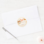 Bakkerij Bedankt Sticker - Schattig Meisje Bakker (Envelop)