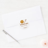Bakkerij Bedankt Stickers Cookie en Gardeerontwerp (Envelop)