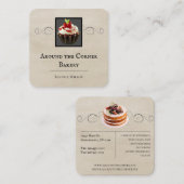 Bakkerij | Beige Visitekaartje (Voorkant / Achterkant)