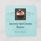 Bakkerij | BLAUWGROEN VISITEKAARTJE (Voorkant)