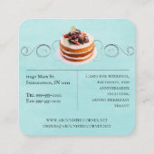 Bakkerij | BLAUWGROEN VISITEKAARTJE (Achterkant)