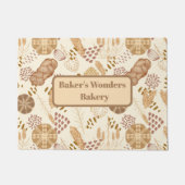 Bakkerij Bliss: Ambachtelijk Brood & Gerst, Beige Deurmat (Voorkant)