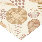 Bakkerij Bliss: Ambachtelijk Brood & Gerst, Beige Korte Tafelloper (Hoek)