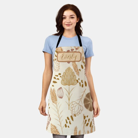 Bakkerij Bliss: Ambachtelijk Brood & Gerst, Beige Schort (Gedragen)