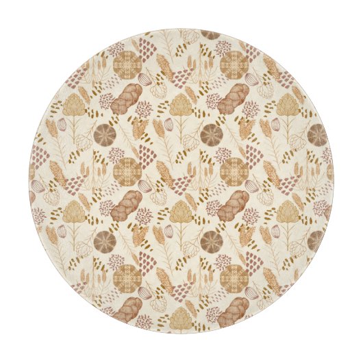 Bakkerij Bliss: Ambachtelijk Brood & Gerst, Beige Snijplank (Voorkant)