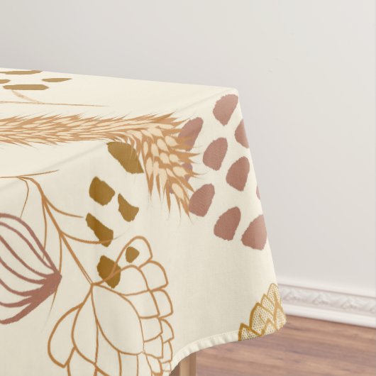 Bakkerij Bliss: Ambachtelijk Brood & Gerst, Beige Tafelkleed (Voorbeeld)