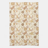 Bakkerij Bliss: Ambachtelijk Brood & Gerst, Beige Theedoek (Verticaal)