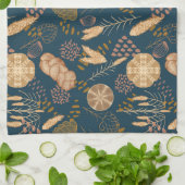 Bakkerij Bliss: Ambachtelijk Brood & Gerst, Blauwg Theedoek (Gevouwen)