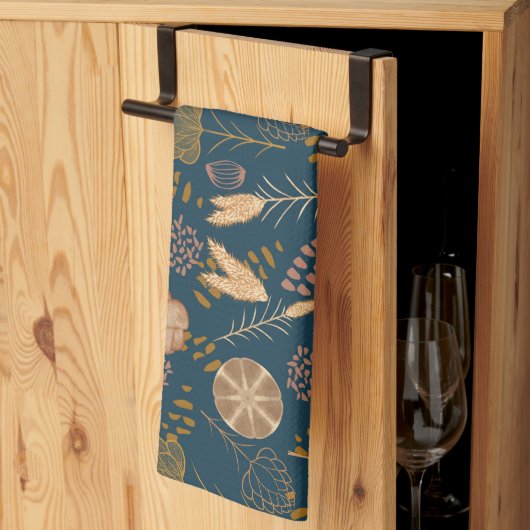 Bakkerij Bliss: Ambachtelijk Brood & Gerst, Blauwg Theedoek (Derde Gevouwen)