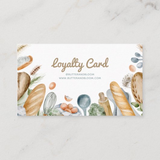 Bakkerij Boho Gratis Koffie Klantenkaartje (Achterkant)