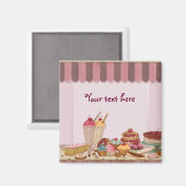 Bakkerij Boutique Cakes - Patisserie Magnet (Voorkant / Achterkant)
