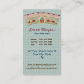 Bakkerij Boutique Cakes & Patisserie Visitekaartje (Achterkant)