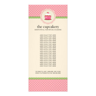 Bakkerij Boutique Kaarten Reclamekaart