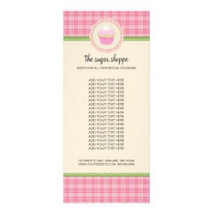 Bakkerij Boutique Kaarten Reclamekaart