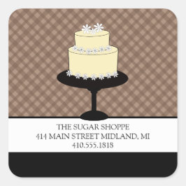 Bakkerij Boutique Stickers met productlabel