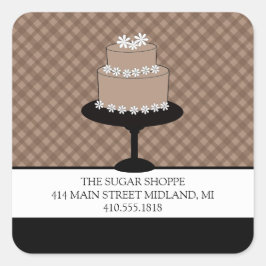 Bakkerij Boutique Stickers met productlabel