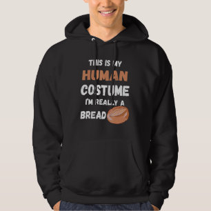 bakkerij bread Rolls Human Costu Hoodie