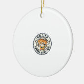 Bakkerij Brood Laib Kat Kat Moeder Cadeau Idee - B Keramisch Ornament (Links)