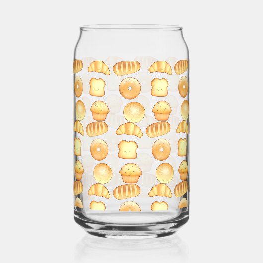 Bakkerij Brood Treats Blikvorm Glas (Achterkant)