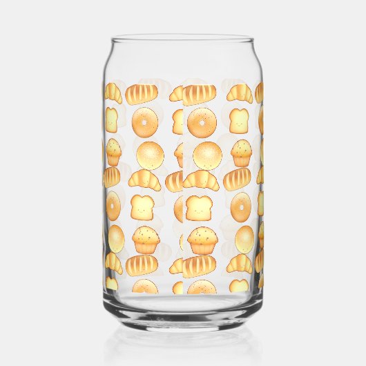 Bakkerij Brood Treats Blikvorm Glas (Rechts)