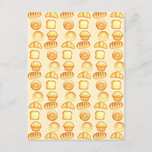 Bakkerij Brood Treats Briefkaart