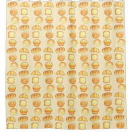 Bakkerij Brood Treats Douchegordijn