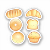 Bakkerij Brood Treats Sticker (Voorkant)