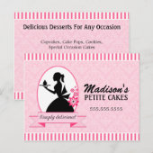 Bakkerij Business Promotional Briefkaart (Voorkant / Achterkant)