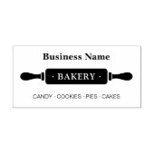 Bakkerij Business Rolling Pin Rubberstempel (Afrduk)