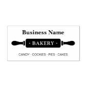 Bakkerij Business Rolling Pin Zelfinktende Stempel (Design)