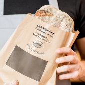 Bakkerij Business Sourdough Ingrediënten Verpakkin Rubberstempel