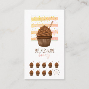 Bakkerij Cafe Cupcake Baker Pastry Chef Caterer Lo Klantenkaartje