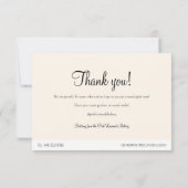 Bakkerij Cake Care Instructie Kaart Notitiekaartje (Achterkant)