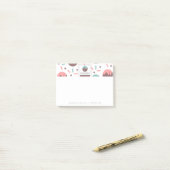 Bakkerij Cake Pop Strooibusine Logo Post-it® Notes (Op bureau)