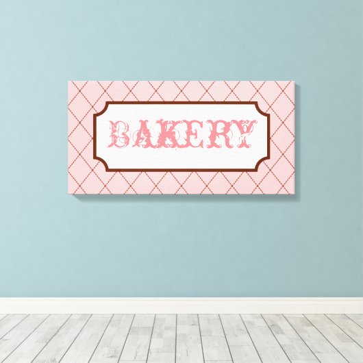 Bakkerij Canvas Afdruk (Insitu (Houten vloer))